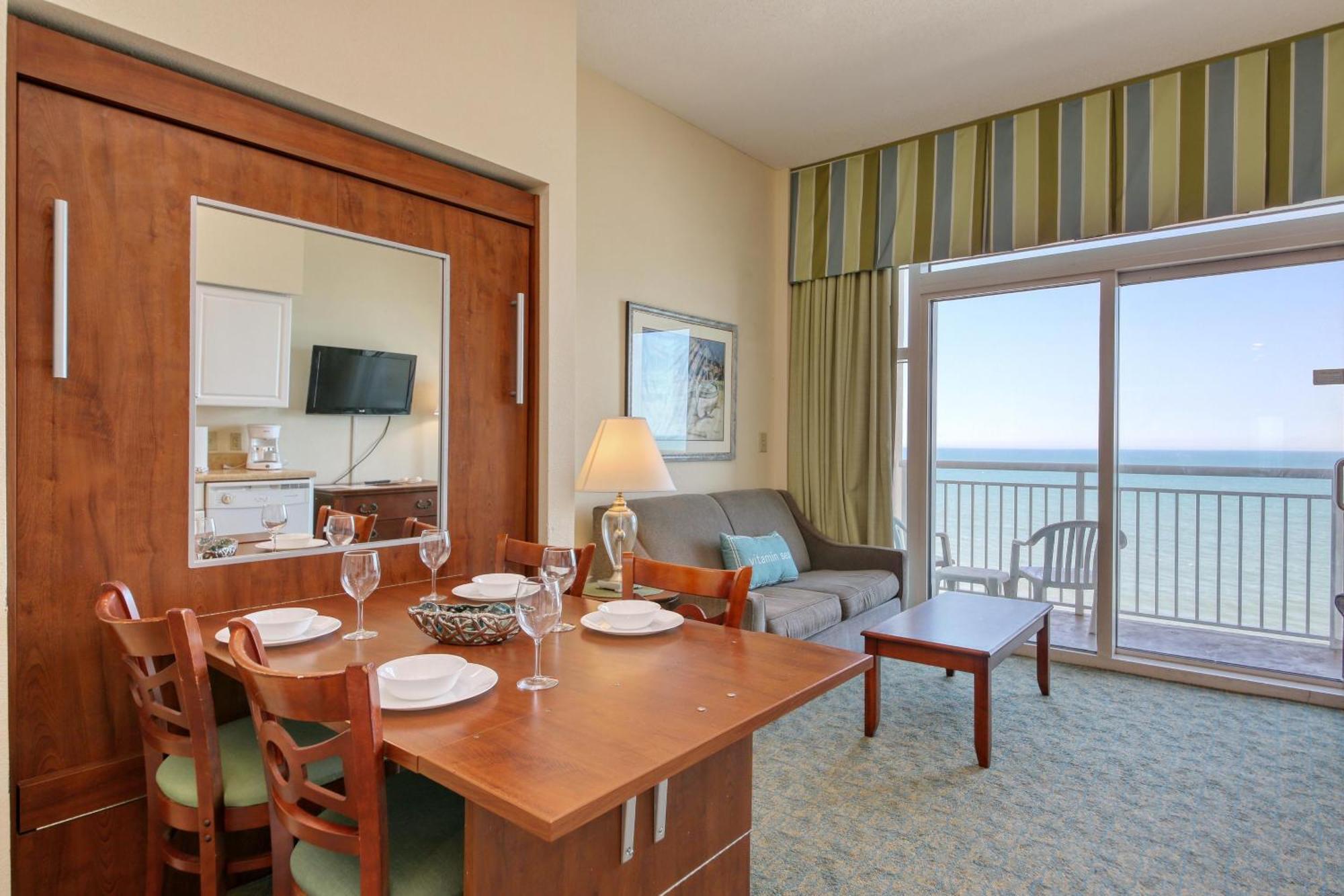 Vila 2501 S Ocean Blvd, 1205 - Ocean Front Sleeps 6 Myrtle Beach Exteriér fotografie